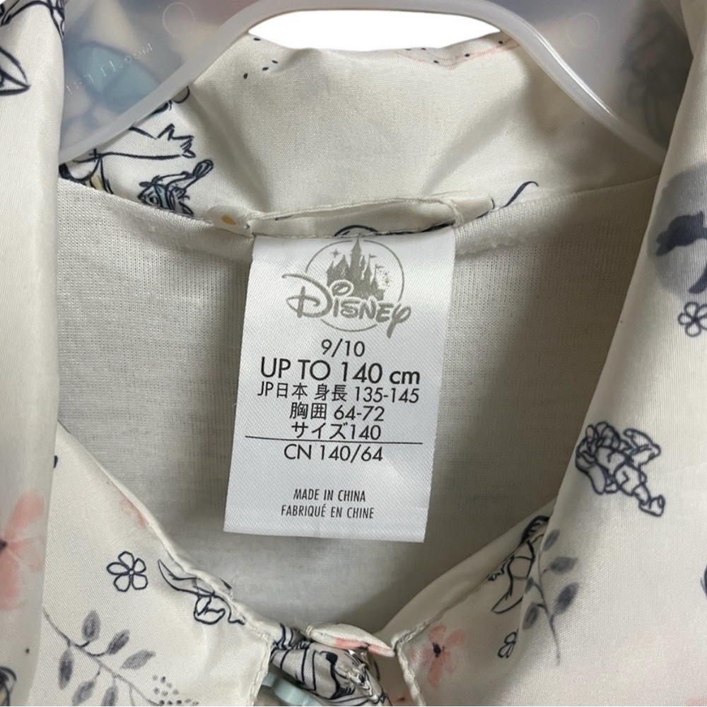 Disney Women's Blouse with Character Print - Cream, Blue, Pink - Picture 4 of 5